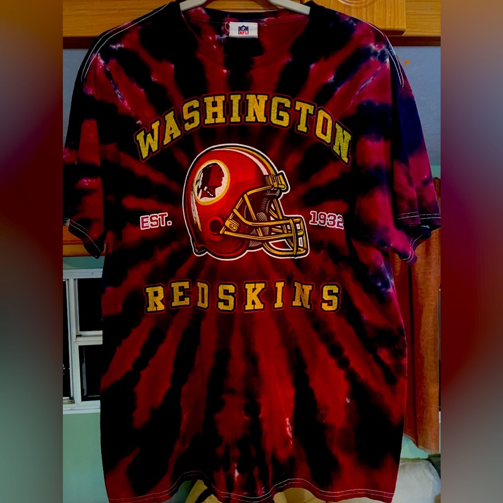 Vintage Washington Redskins tie dye
